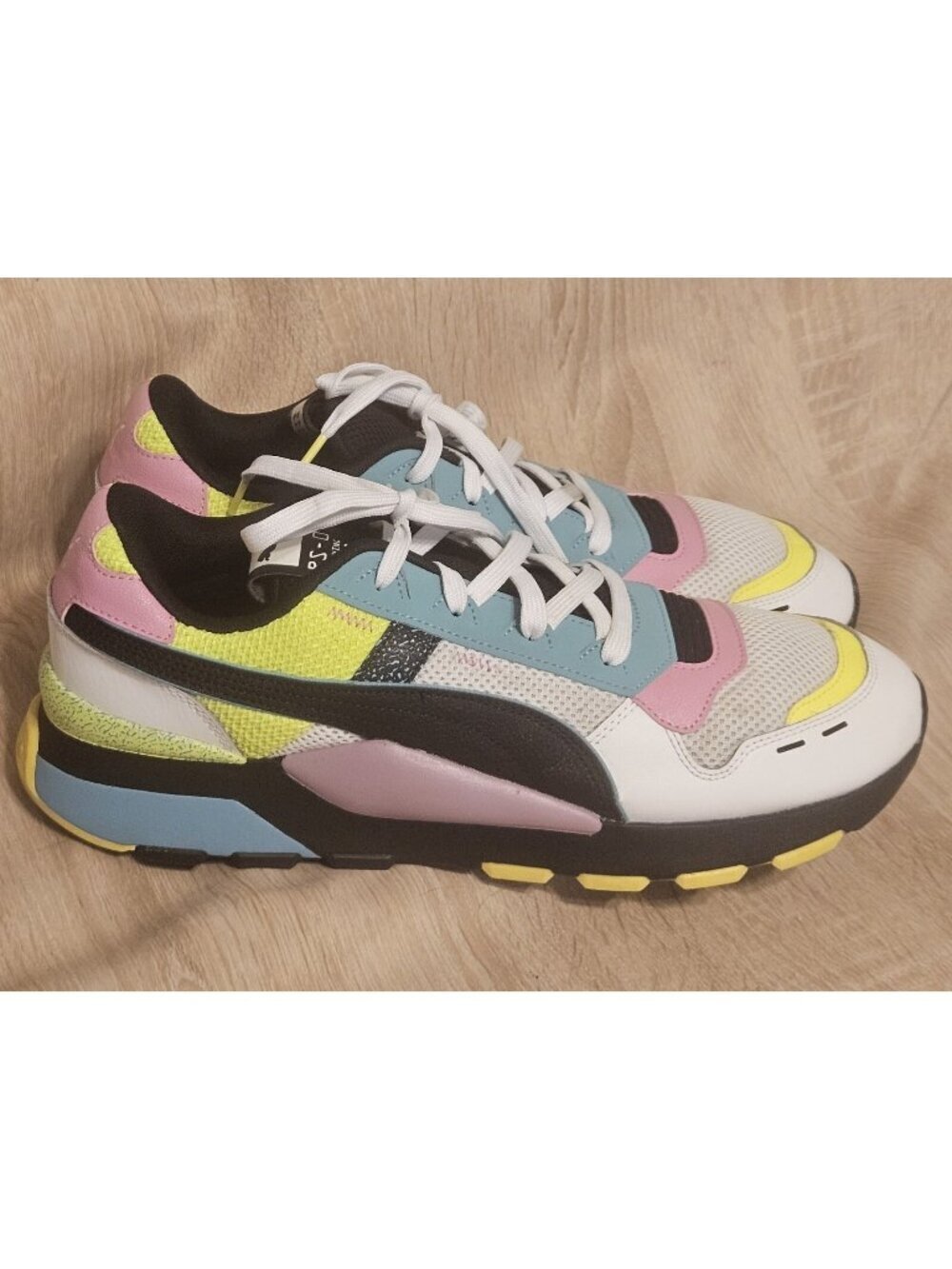 Size 13 - PUMA RS 2.0 SWXP White Multi Mens Sneakers 385812 01 Athletic Shoes